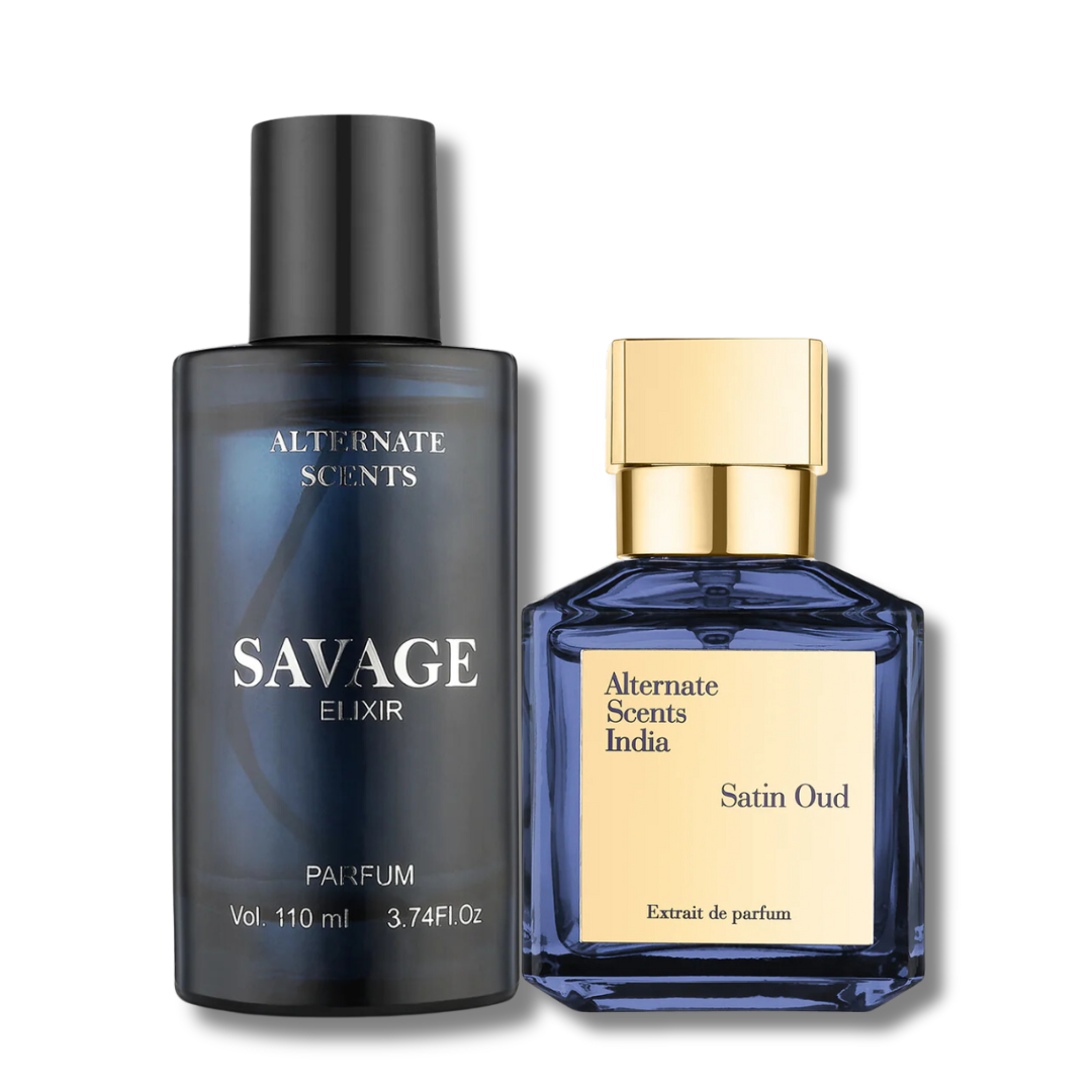 Alternate Scents Savage Elixir and Satin Oud Combo