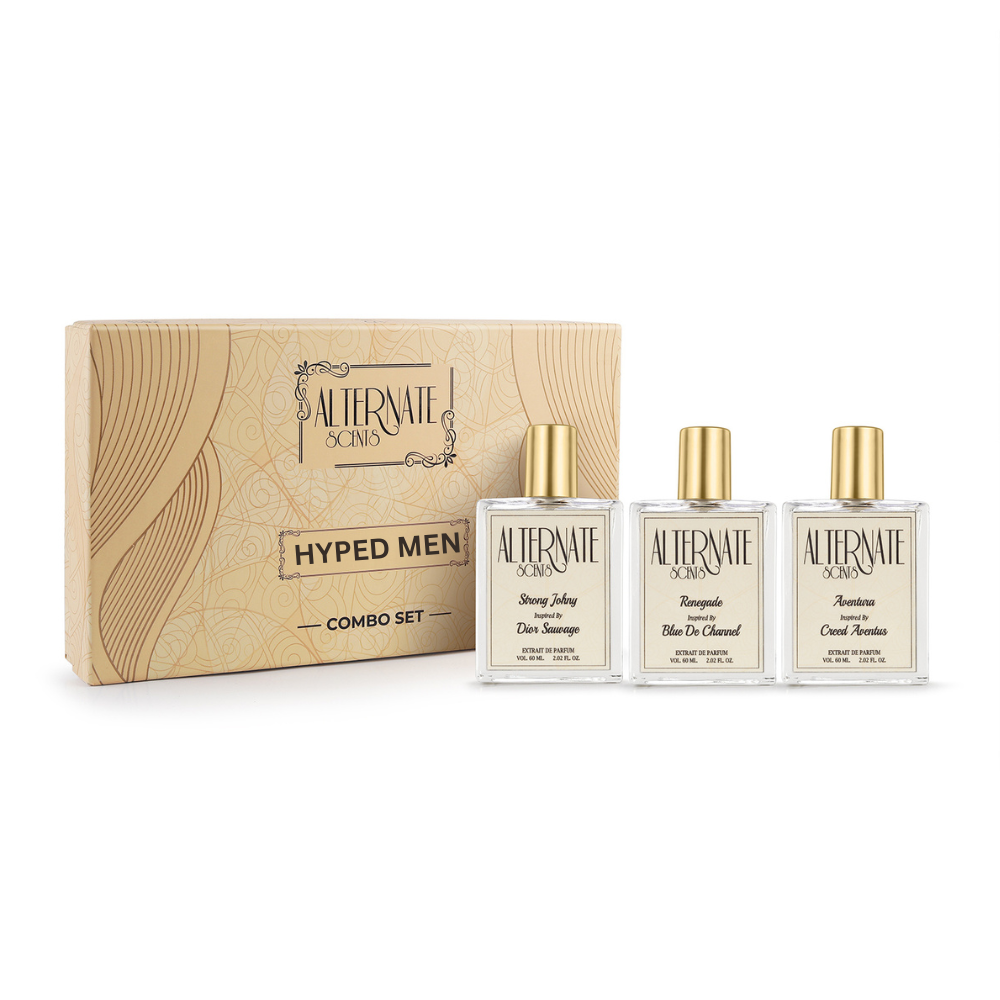 Alternate Scents Hyped Men Combo Set 3x60ml